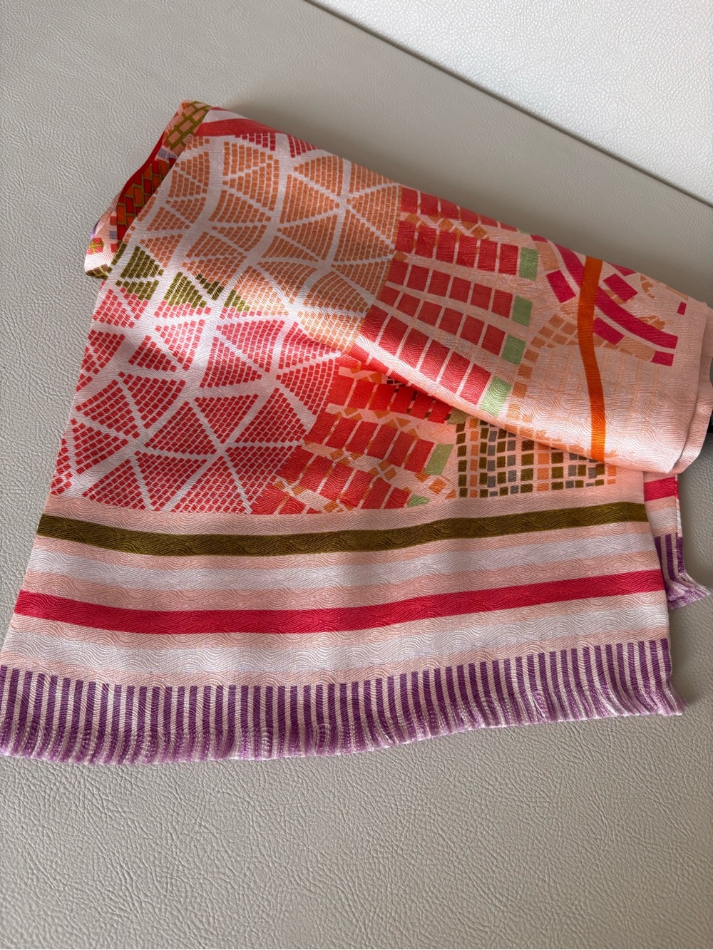 Pineda Covalín Ruta Puuc Silk Scarf 10x70